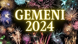 GEMENI 2024 PREVIZIUNI🌟 REVENIREA🍀 2024 Era si Timpul ✨O minte Super Ageră 🤫tarot [upl. by Sisenej676]