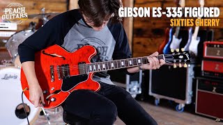 No TalkingJust Tones  Gibson ES335 Figured Sixties Cherry  213920027 [upl. by Kcirdorb]