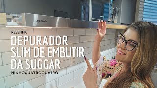 RESENHA  DEPURADOR SLIM DE EMBUTIR DA SUGGAR DE61LX [upl. by Aimar]