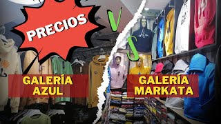 poleras y Casacas para DAMAS Y CABALLEROS GALERÍA MARKATA TOUR GAMARRA  precios Actualizados 2022 [upl. by Tonina]