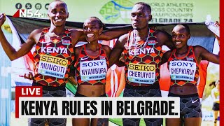 Congratulations Kenya wins Mixed Relay in Belgrade  News54 [upl. by Acirat]