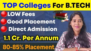 Top Private Engineering Colleges in India 🔥 Best Private colleges For B Tech in India  Placement [upl. by Ilera]