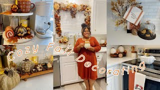 🍂NEW COZY FALL DECORATING  FALL KITCHEN DECORATING  COZY HOME DECOR  COZY FALL DECORATING IDEAS [upl. by Roland156]