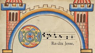 O RADIX JESSE  O ROOT OF JESSE  O Antiphons Day 3  December 19  Latin and English [upl. by Edea]