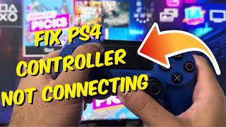 How To Fix PS4 Controller Not Connecting To PS4  2023 Tutorial [upl. by Amihc145]