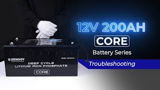 Comprehensive Troubleshooting  12V 200Ah CORE Deep Cycle Lithium Iron Phosphate Battery [upl. by Onirotciv]