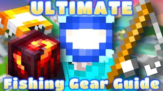 Ultimate Guide To Fishing Gear  Hypixel SkyBlock Tutorial [upl. by Atinniuq]