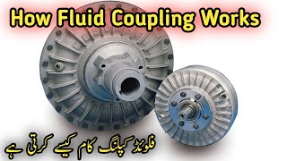 How Fluid Coupling Works  Fluid Coupling Kam Kaise Krti He tech mechanical couplings [upl. by Colp]