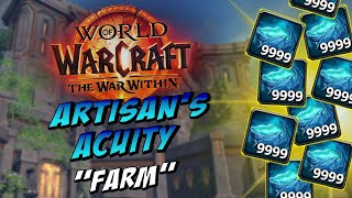 Artisan’s Acuity “Farm”  WoW Profession Guide War Within [upl. by Hathcock]