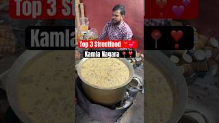 Top 3 Famous food places in Kamla nagar📍❣️ streetfood delhimomos dolmaauntymomos food [upl. by Sacksen102]