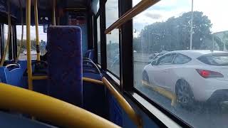 Journey on A10 Bus old rattly Enviro 200 dart 50mph Speed [upl. by Hunter220]