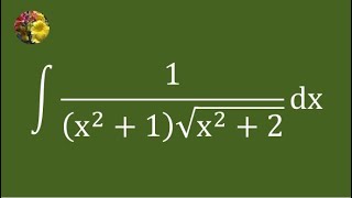 Evaluating the indefinite integral using algebraic manipulation [upl. by Pitt]