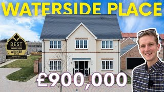 6 Waterside Place Newport Essex  Modern UK Family Home Tour  £900000 [upl. by Franzoni]