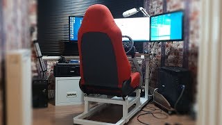 DIY GAMING COCKPIT  Less Than £50 [upl. by Dorsey]