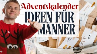 24 Adventskalender Füllideen für Freund  Männer unter 4€ – Direkt auf Amazon [upl. by Maon]