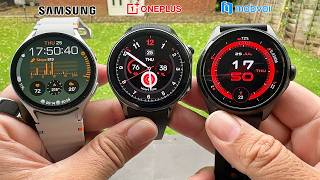 Samsung Galaxy Watch 7 vs OnePlus Watch 2 vs Ticwatch Pro 5 Enduro Which one to buy [upl. by Just235]