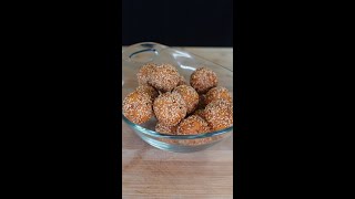 CROCCHETTE DI PATATE DOLCI AL SESAMO  ASMR Shorts [upl. by December176]