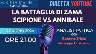 La battaglia di Zama Scipione vs Annibale analisi tattica [upl. by Nadean]