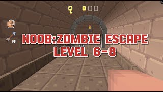 NOOB ZOMBIE PRISON ESCAPE LEVEL 68 [upl. by Notniuqal]