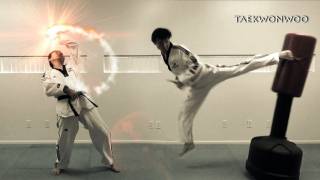 Taekwondo 360 Back Kick Tutorial  TaekwonWoo How to [upl. by Lorita]