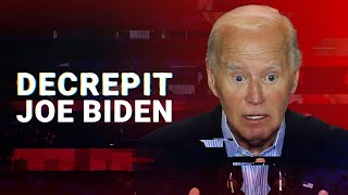 Joe Biden is more decrepit than ever in worrying new footage [upl. by Yedsnil996]