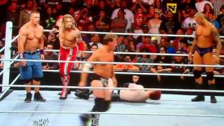 WWE Edges worst spear EVER [upl. by Aiveneg46]