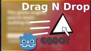 Godot 4 Builtin Drag and Drop System  How to Use [upl. by Juana]