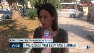 11 Settembre 2020 Brindisi il parco giochi del casale riaprirà parola di assessore [upl. by Kassi836]