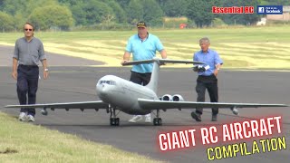 BEST of GIANT Essential RC AIRCRAFT COMPILATION  Huge scale RC Aeroplanes and Jets [upl. by Bryna478]