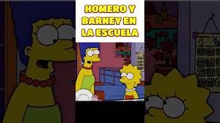 HOMERO Y BARNEY EN LA ESCUELA [upl. by Idolla167]