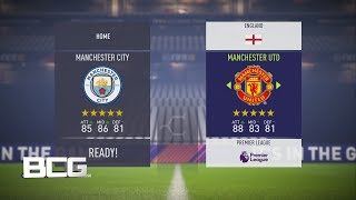 Fifa 18 English Premier League Ratings amp Kits [upl. by Allerim]