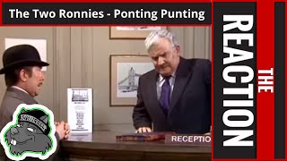 American Reacts to The Two Ronnies Ponting Punting  Comedy Reaction  Four Ronnies Friday [upl. by Guntar]