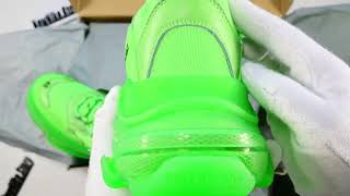 Balenciaga Triple S Trainer ‘Neon Green’ [upl. by Asilej]