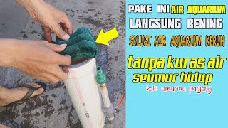 Media Filter Canister Diy Terbaik Untuk Filter Aquarium Dan Aquascape Air Bening Terus Tanpa Keruh [upl. by Eelyrag669]