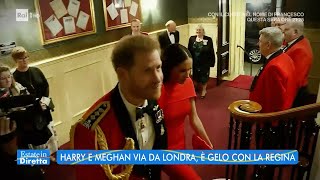 Harry e Meghan via da Londra è gelo con la Regina  Estate in diretta 10062022 [upl. by Deirdra]