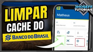 Como LIMPAR CACHE DO BANCO DO BRASIL no IPHONE [upl. by Lellih]