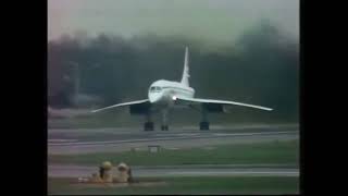 Concorde Take off London Heathrow In 1976 [upl. by Sillad666]