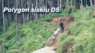 Polygon Siskiu D5 RAW  Ugalugal di Cirorek Bike Park [upl. by Adnerad148]