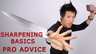 My Pro Knife Sharpening tips [upl. by Deaner]