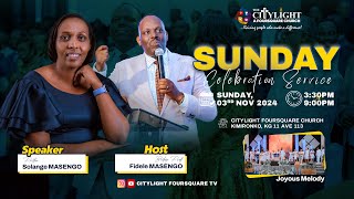 FOURSQUARE TV I CELEBRATION SERVICE WITH PASTOR SOLANGE MASENGO  03112024 [upl. by Camm470]