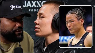 How did Rose Thug Namajunas get her nickname and Rematching Weili [upl. by Gilbertson]