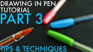 Ballpoint Pen Art Techniques [upl. by Tudor]