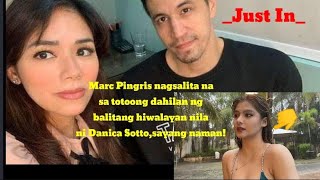 Marc Pingris nagsalita na tungkol sa hiwalayan nila ni Danica Sottosayang naman [upl. by Morry324]