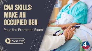 Make an Occupied Bed CNA Skill Prometric [upl. by Vivyan356]