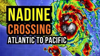 Tropical Storm Nadine will Cross Over [upl. by Maire]