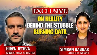 Delhi Pollution Is data on tracking farm fires misleading  NASA Scientist Hiren Jethva Decodes [upl. by Garretson333]