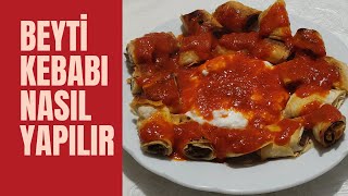 Evde Parmak Yedirten Beyti Kebabı  Beyti Kebabı Nasıl Yapılır  Beyti Kebabı Tarifi [upl. by Neliac925]