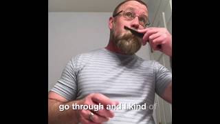 How I make my Handlebar Mustache [upl. by Ellierim531]