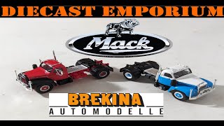 187 HO Scale Brekina 1953 Mack B61 Tractor  Unboxing amp Review [upl. by Warner]