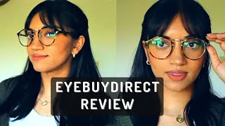 EyeBuyDirect Glasses Review Style Chillax prescription  AmandaSushma [upl. by Norraf]